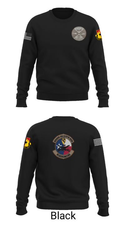 B Co 615th ASB - Tangos 38236769 Crew Neck Sweatshirt - 25