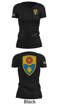 870th mp company 27373000 Women's Short Sleeve V-neck Shirt - 28