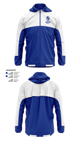 Windbreaker, Ninth Inning Prime Baseball, Baseball, Teamtime, Team time, sublimation, custom sports apparel, team uniforms, spirit wear, spiritwear, sports uniforms, custom shirts, team store, custom team store, fundraiser sports, apparel fundraiser