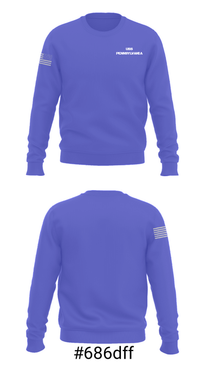 USS PENNSYLVANIA 38296466 Crew Neck Sweatshirt - 16