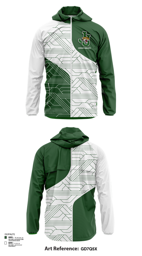 Windbreaker, Jordan Jaguars, Spirit Store, Teamtime, Team time, sublimation, custom sports apparel, team uniforms, spirit wear, spiritwear, sports uniforms, custom shirts, team store, custom team store, fundraiser sports, apparel fundraiser
