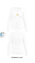 Barstow Little League Softball 86205357 Women's Long Sleeve V-neck Shirt - 15