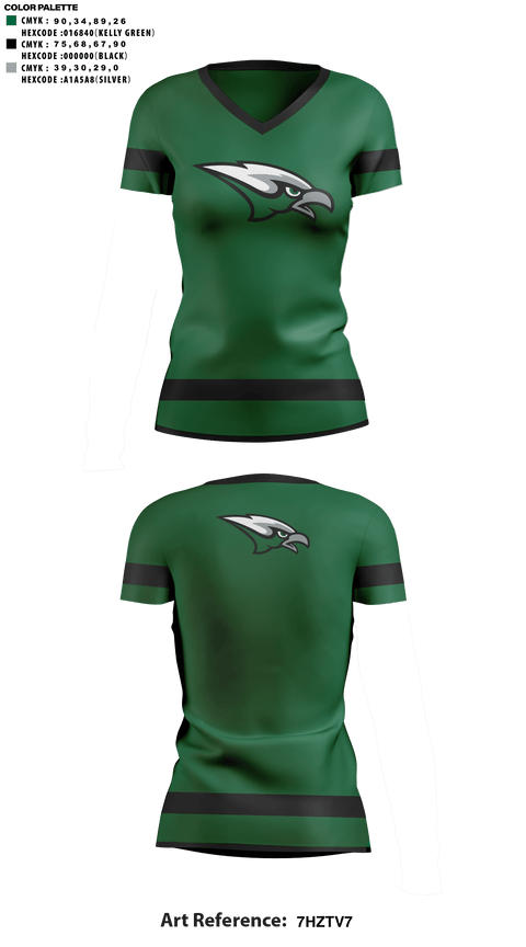 Womens Short Sleeve Vneck Shirt, Skutt Catholic High School Cheer, Cheer, Teamtime, Team time, sublimation, custom sports apparel, team uniforms, spirit wear, spiritwear, sports uniforms, custom shirts, team store, custom team store, fundraiser sports, apparel fundraiser