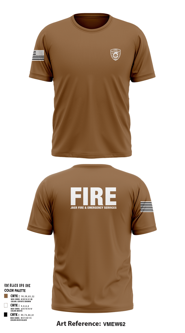 Short Sleeve Performance Shirt, 673 CEF, Fire Department, Teamtime, Team time, sublimation, custom sports apparel, team uniforms, spirit wear, spiritwear, sports uniforms, custom shirts, team store, custom team store, fundraiser sports, apparel fundraiser