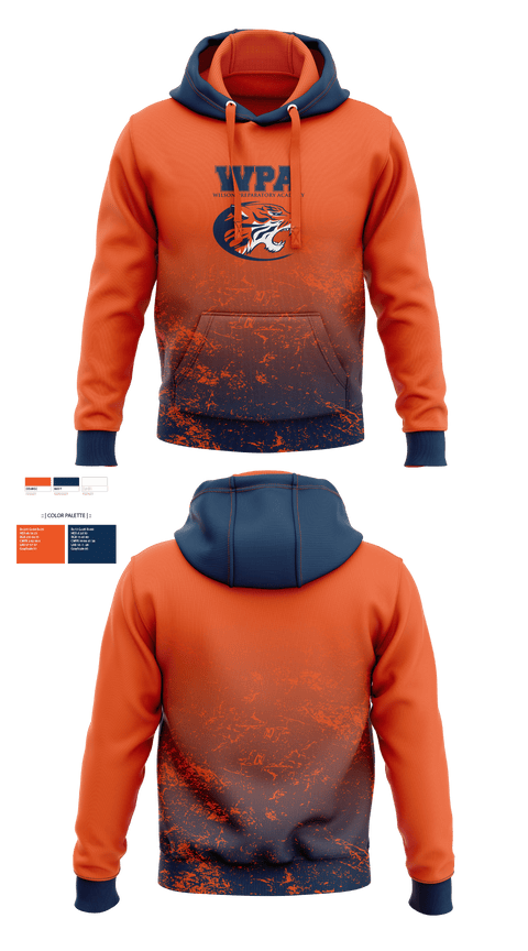 Hoodie, Wilson Preparatory Academy (High School) Volleyball, Women's Volleyball, Teamtime, Team time, sublimation, custom sports apparel, team uniforms, spirit wear, spiritwear, sports uniforms, custom shirts, team store, custom team store, fundraiser sports, apparel fundraiser