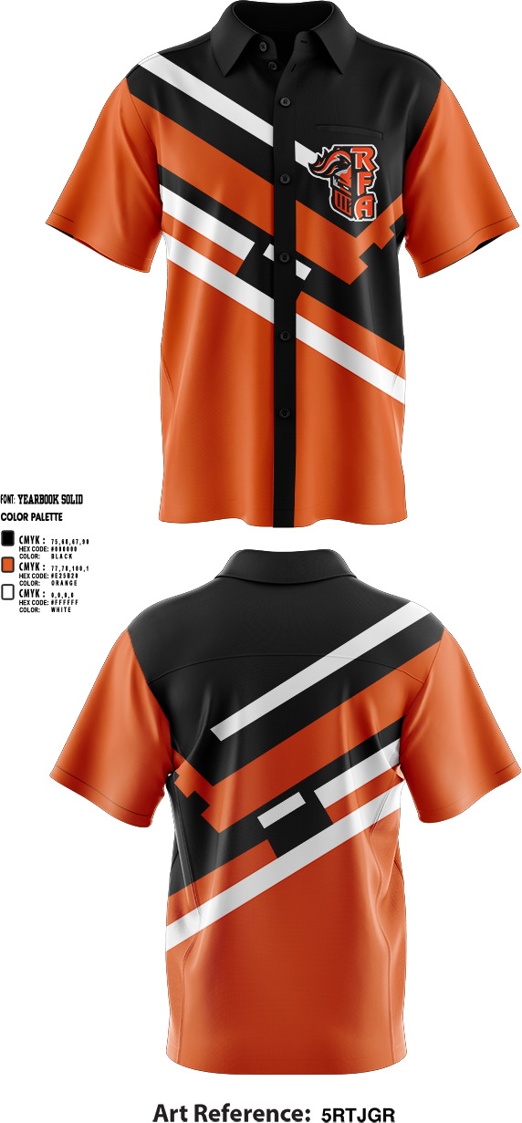 Short Sleeve Bowling Jersey, RFA, Bowling, Teamtime, Team time, sublimation, custom sports apparel, team uniforms, spirit wear, spiritwear, sports uniforms, custom shirts, team store, custom team store, fundraiser sports, apparel fundraiser