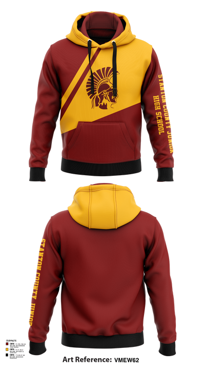 Stanton County Junior High School 11038942 Hoodie - 124
