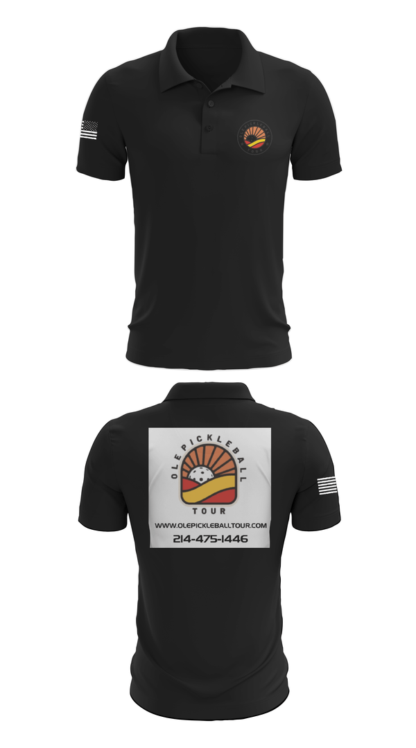 Short Sleeve Performance Polo, Ole Pickleball Tour, , Teamtime, Team time, sublimation, custom sports apparel, team uniforms, spirit wear, spiritwear, sports uniforms, custom shirts, team store, custom team store, fundraiser sports, apparel fundraiser