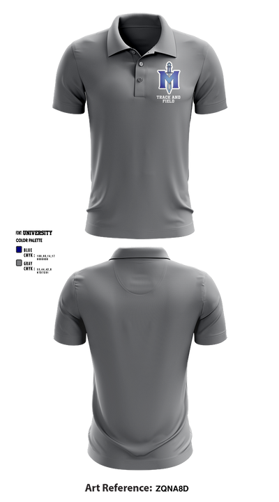 iMater Knights 34580721 Short Sleeve Performance Polo - 2