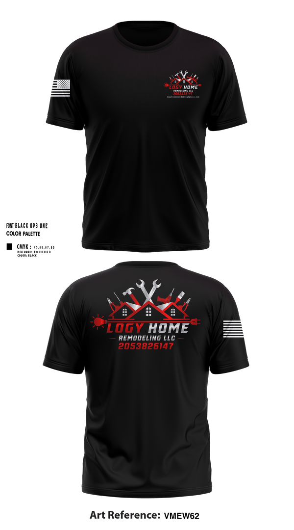 Short Sleeve Performance Shirt, Logy home construction & renovation LLC, , Teamtime, Team time, sublimation, custom sports apparel, team uniforms, spirit wear, spiritwear, sports uniforms, custom shirts, team store, custom team store, fundraiser sports, apparel fundraiser