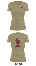 A Co. 152 BEB 67223889 Women's Short Sleeve V-neck Shirt - 88