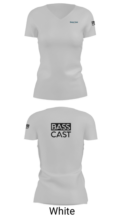 Bass Cast OutdoorsBass Cast Outdoors 33695819 Women's Short Sleeve V-neck Shirt - 10