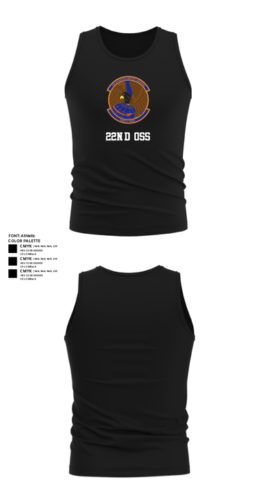 22nd OSS 19012773 Tank Top - 39