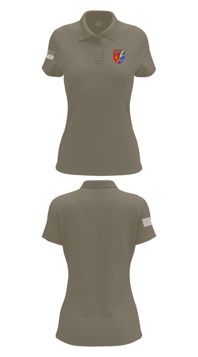Fernmeldebataillon 4 95457693 Women's Short Sleeve Performance Polo  - 75