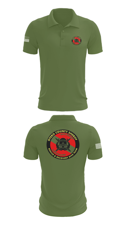 Otero County Sheriff 37164505 Short Sleeve Performance Polo - 45