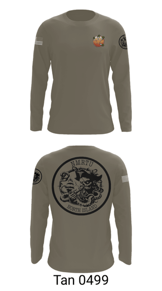 Long Sleeve Performance Shirt, USS MAKIN ISLANDC5 MKI, Navy, Teamtime, Team time, sublimation, custom sports apparel, team uniforms, spirit wear, spiritwear, sports uniforms, custom shirts, team store, custom team store, fundraiser sports, apparel fundraiser