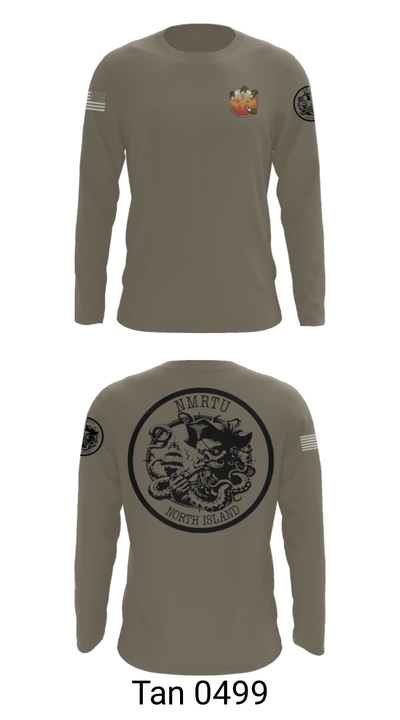 USS MAKIN ISLAND 57574160 Long Sleeve Performance Shirt - 63