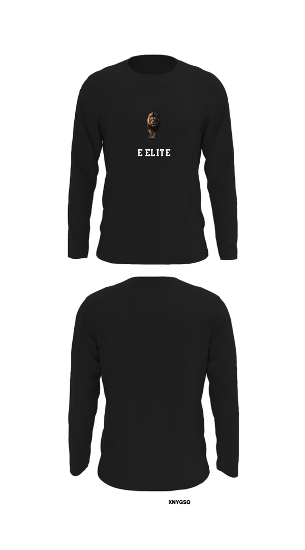 Long Sleeve Performance Shirt, E Elite, Men's Basketball, Teamtime, Team time, sublimation, custom sports apparel, team uniforms, spirit wear, spiritwear, sports uniforms, custom shirts, team store, custom team store, fundraiser sports, apparel fundraiser