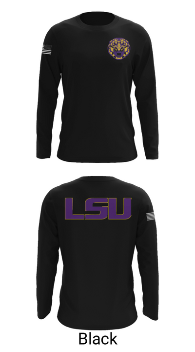 Louisiana State University 82713669 Long Sleeve Performance Shirt - 11