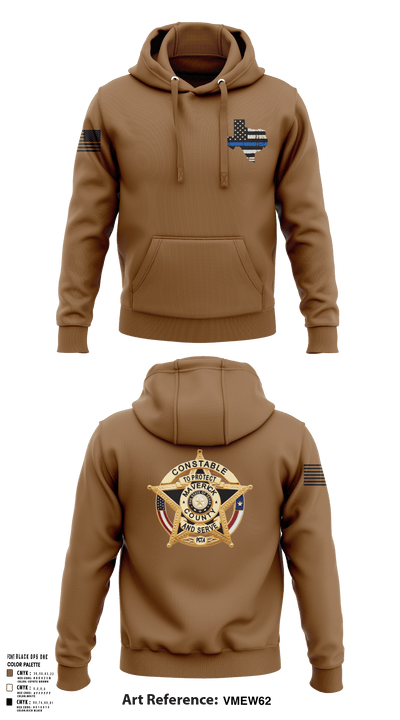 Maverick County Constable PCT 4 23255361 Hoodie - 104