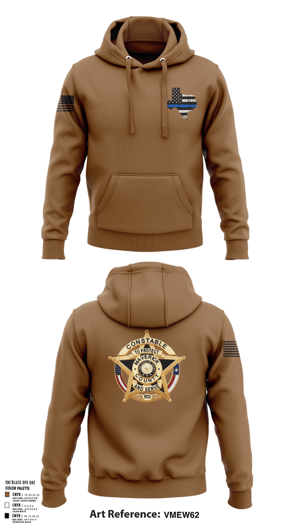 Hoodie, Maverick County Constable PCT 4, , Teamtime, Team time, sublimation, custom sports apparel, team uniforms, spirit wear, spiritwear, sports uniforms, custom shirts, team store, custom team store, fundraiser sports, apparel fundraiser