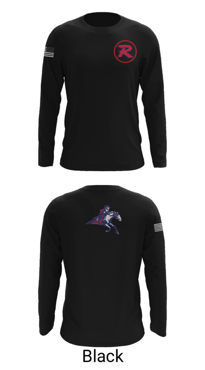 Richland High School Dance 22190873 Long Sleeve Performance Shirt - 26