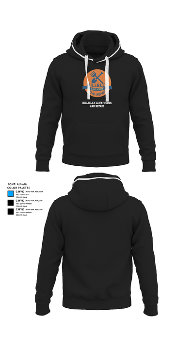 Hillbilly Lawn Works And Repair 55807073 Hoodie - 5