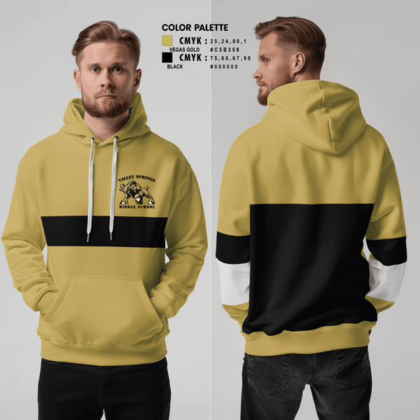 Hoodie, Valley Springs Middle School, Spirit Store, Teamtime, Team time, sublimation, custom sports apparel, team uniforms, spirit wear, spiritwear, sports uniforms, custom shirts, team store, custom team store, fundraiser sports, apparel fundraiser