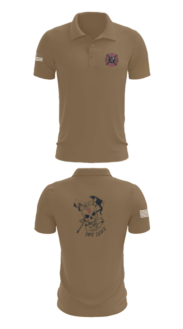 Short Sleeve Performance Polo, 386th ECES/CEF, Fire Department, Teamtime, Team time, sublimation, custom sports apparel, team uniforms, spirit wear, spiritwear, sports uniforms, custom shirts, team store, custom team store, fundraiser sports, apparel fundraiser