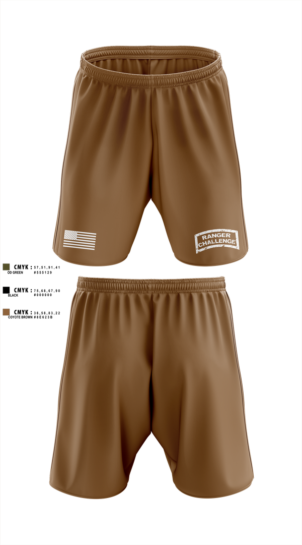 Athletic Shorts With Pockets, APSU RANGER CHALLENGE, Army, Teamtime, Team time, sublimation, custom sports apparel, team uniforms, spirit wear, spiritwear, sports uniforms, custom shirts, team store, custom team store, fundraiser sports, apparel fundraiser