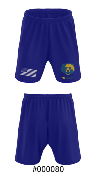 Athletic Shorts With Pockets, West Virginia University Institute Of Technology Baseball, Baseball, Teamtime, Team time, sublimation, custom sports apparel, team uniforms, spirit wear, spiritwear, sports uniforms, custom shirts, team store, custom team store, fundraiser sports, apparel fundraiser