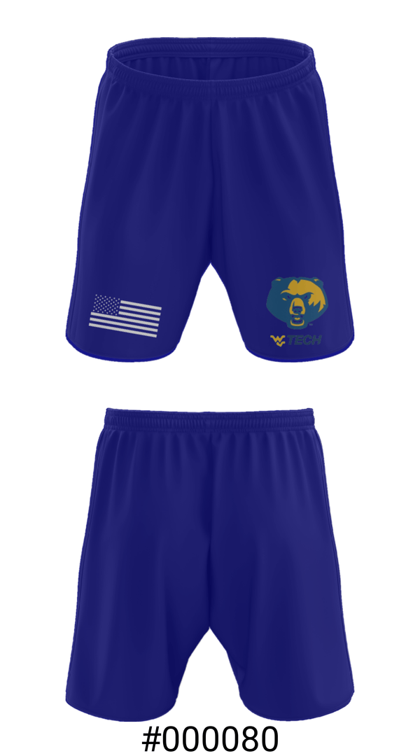 Athletic Shorts With Pockets, West Virginia University Institute Of Technology Baseball, Baseball, Teamtime, Team time, sublimation, custom sports apparel, team uniforms, spirit wear, spiritwear, sports uniforms, custom shirts, team store, custom team store, fundraiser sports, apparel fundraiser