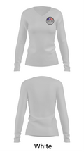 Patriotic Designs & CNC 16336265 Women's Long Sleeve V-neck Shirt - 16