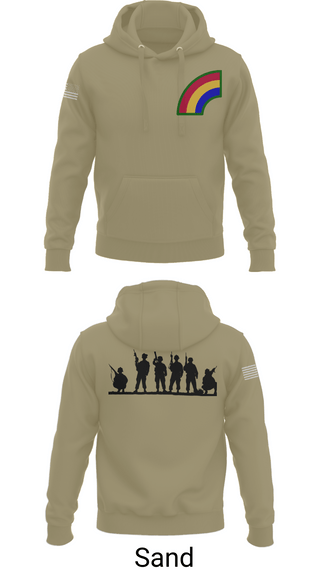 Hoodie, 42ND Infantry Division, Army, Teamtime, Team time, sublimation, custom sports apparel, team uniforms, spirit wear, spiritwear, sports uniforms, custom shirts, team store, custom team store, fundraiser sports, apparel fundraiser