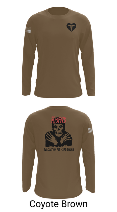 3rd squad 34801732 Long Sleeve Performance Shirt 6