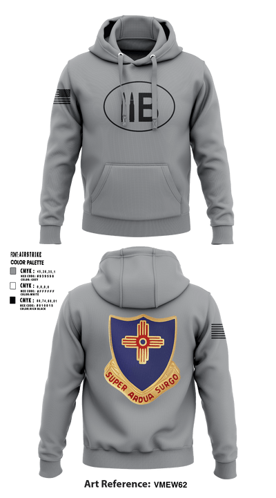 410th regiment 28429232 Hoodie - 2