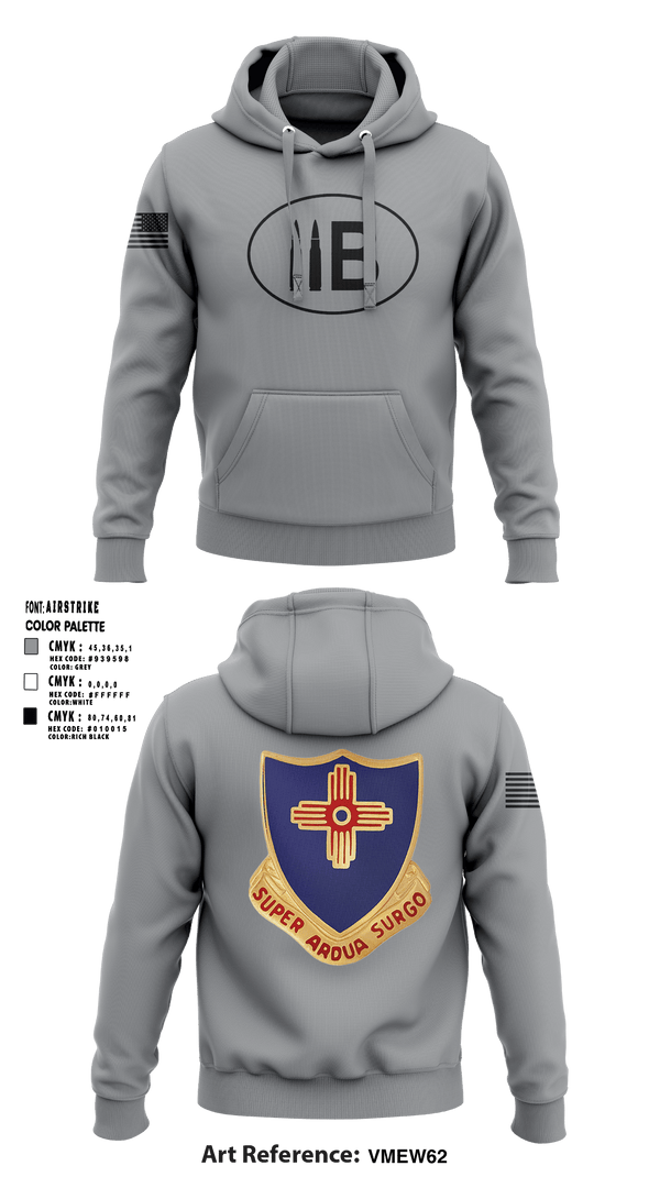 Hoodie, 410th regiment, Army, Teamtime, Team time, sublimation, custom sports apparel, team uniforms, spirit wear, spiritwear, sports uniforms, custom shirts, team store, custom team store, fundraiser sports, apparel fundraiser
