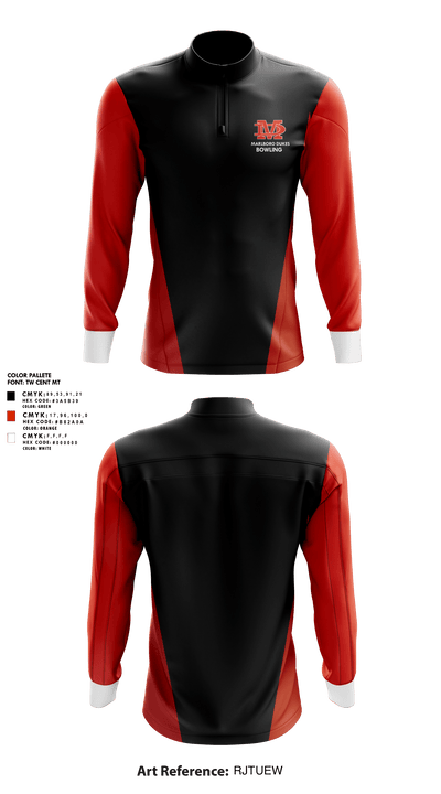 Marlboro Dukes 19231300 Quarter Zip Jacket - 1 (2)