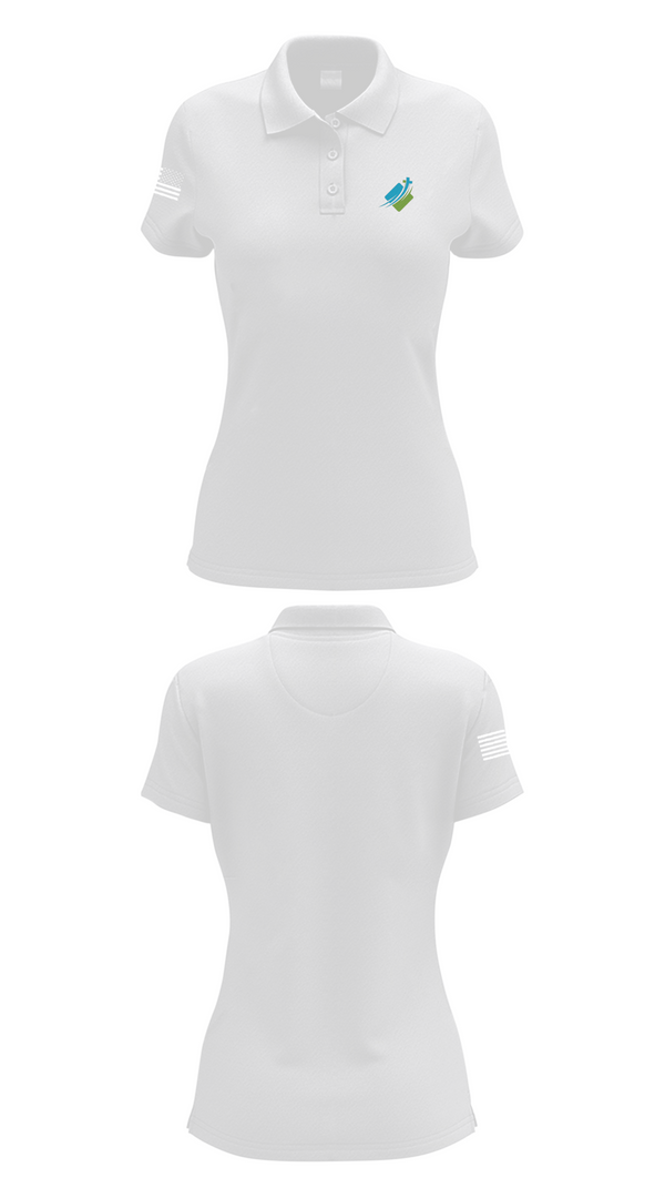 Womens Short Sleeve Performance Polo, Multiplicación de Discípulos, , Teamtime, Team time, sublimation, custom sports apparel, team uniforms, spirit wear, spiritwear, sports uniforms, custom shirts, team store, custom team store, fundraiser sports, apparel fundraiser