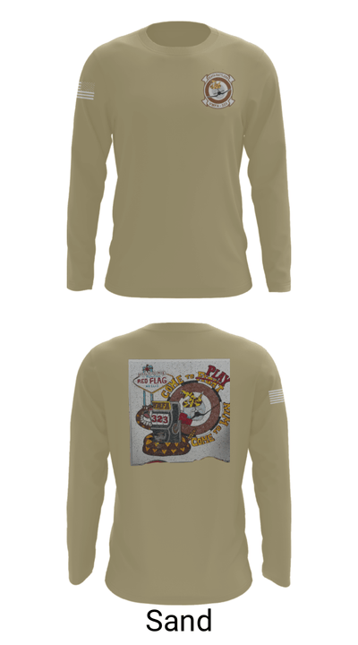 VMFA-323 24785864 Long Sleeve Performance Shirt - 48