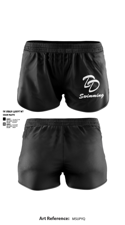 David Douglas High School Swimming 22345168 Women's Shorts - 4