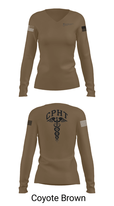 ATAMMC Pharmacy 86969794 Women's Long Sleeve V-neck Shirt - 17