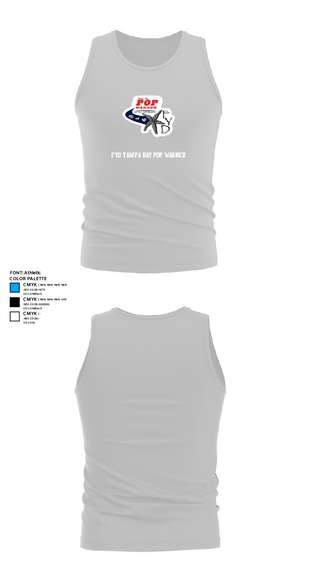 Tank Top, FYD Tampa Bay Pop Warner, Football, Teamtime, Team time, sublimation, custom sports apparel, team uniforms, spirit wear, spiritwear, sports uniforms, custom shirts, team store, custom team store, fundraiser sports, apparel fundraiser