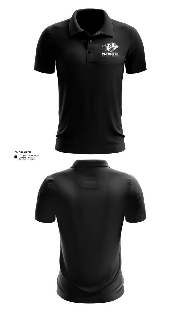 Short Sleeve Performance Polo, Plymouth Bowling, Bowling, Teamtime, Team time, sublimation, custom sports apparel, team uniforms, spirit wear, spiritwear, sports uniforms, custom shirts, team store, custom team store, fundraiser sports, apparel fundraiser