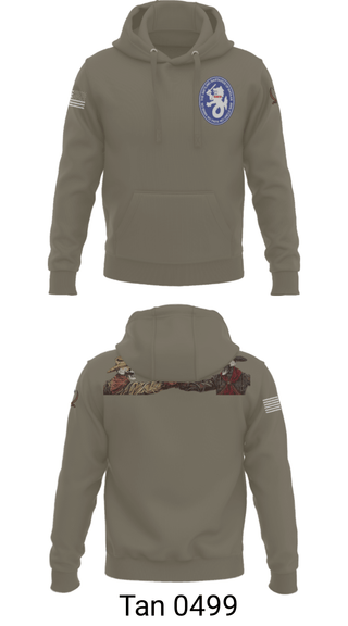 Hoodie, 1-194 C Co, National Guard, Teamtime, Team time, sublimation, custom sports apparel, team uniforms, spirit wear, spiritwear, sports uniforms, custom shirts, team store, custom team store, fundraiser sports, apparel fundraiser