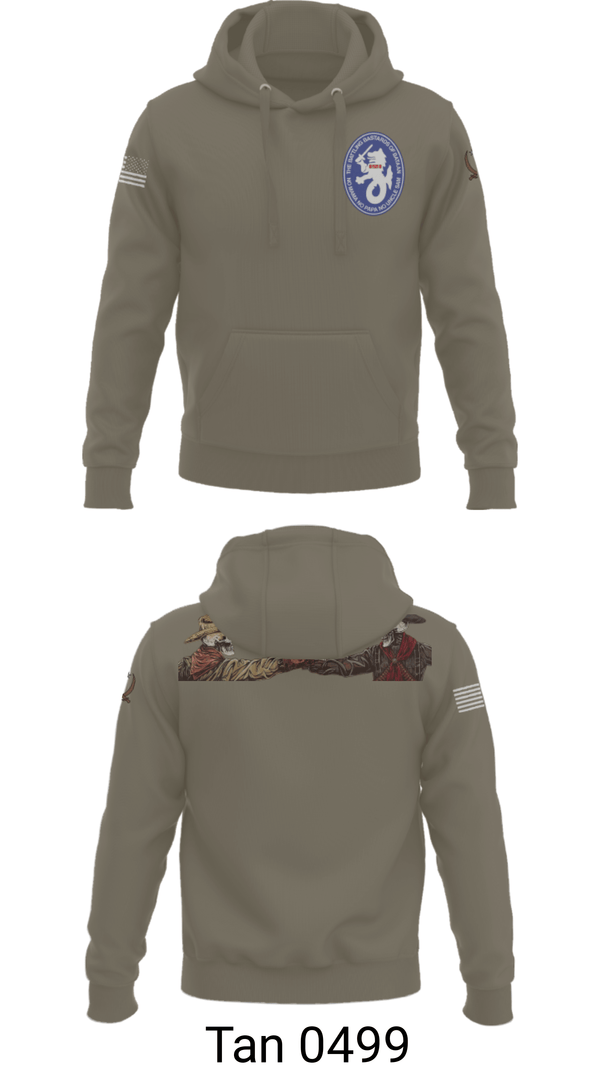 Hoodie, 1-194 C Co, National Guard, Teamtime, Team time, sublimation, custom sports apparel, team uniforms, spirit wear, spiritwear, sports uniforms, custom shirts, team store, custom team store, fundraiser sports, apparel fundraiser