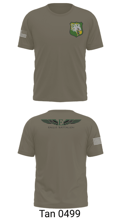EASTERN MICHIGAN UNIVERSITY ROTC 943753 Old School Cotton Feel Shirt - 70