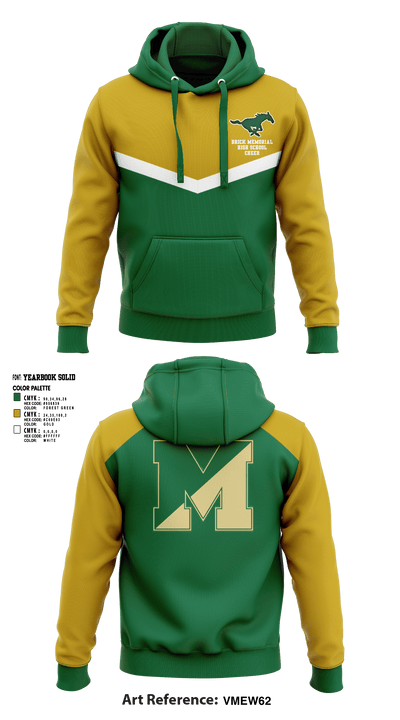 Brick Memorial High School Cheer 20877366 Hoodie - 1