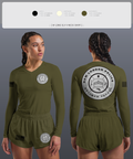 NLPD 53786982 Women's Long Sleeve V-neck Shirt - 3