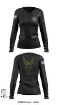 Lowndes County Sheriff’s Office Special Operations Division 52350448 Women's Long Sleeve V-neck Shirt - 106